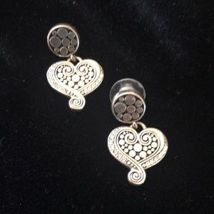 Brighton earrings with crystals
